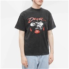 Deva States Men's Dreaming T-Shirt in Washed Black