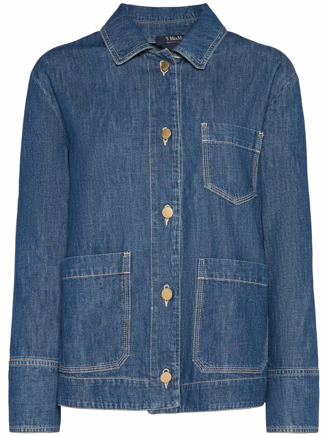 S MAX MARA Giulietta Denim Jacket S Max Mara