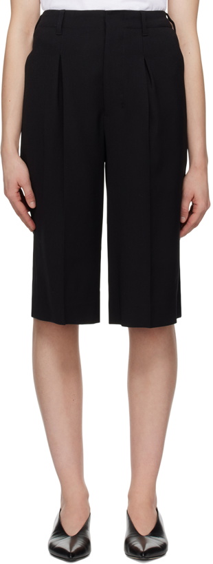 Photo: AMI Paris Black Bermuda Shorts