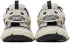 Balenciaga White & Black Track Sneakers