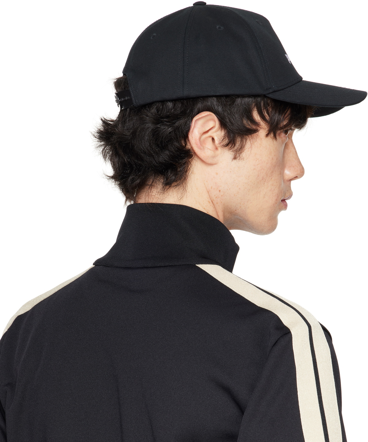 【Palm angels】クラシック ロゴ キャップ PALM ANGELS MEN Classic Logo Trucker Cap Black/White