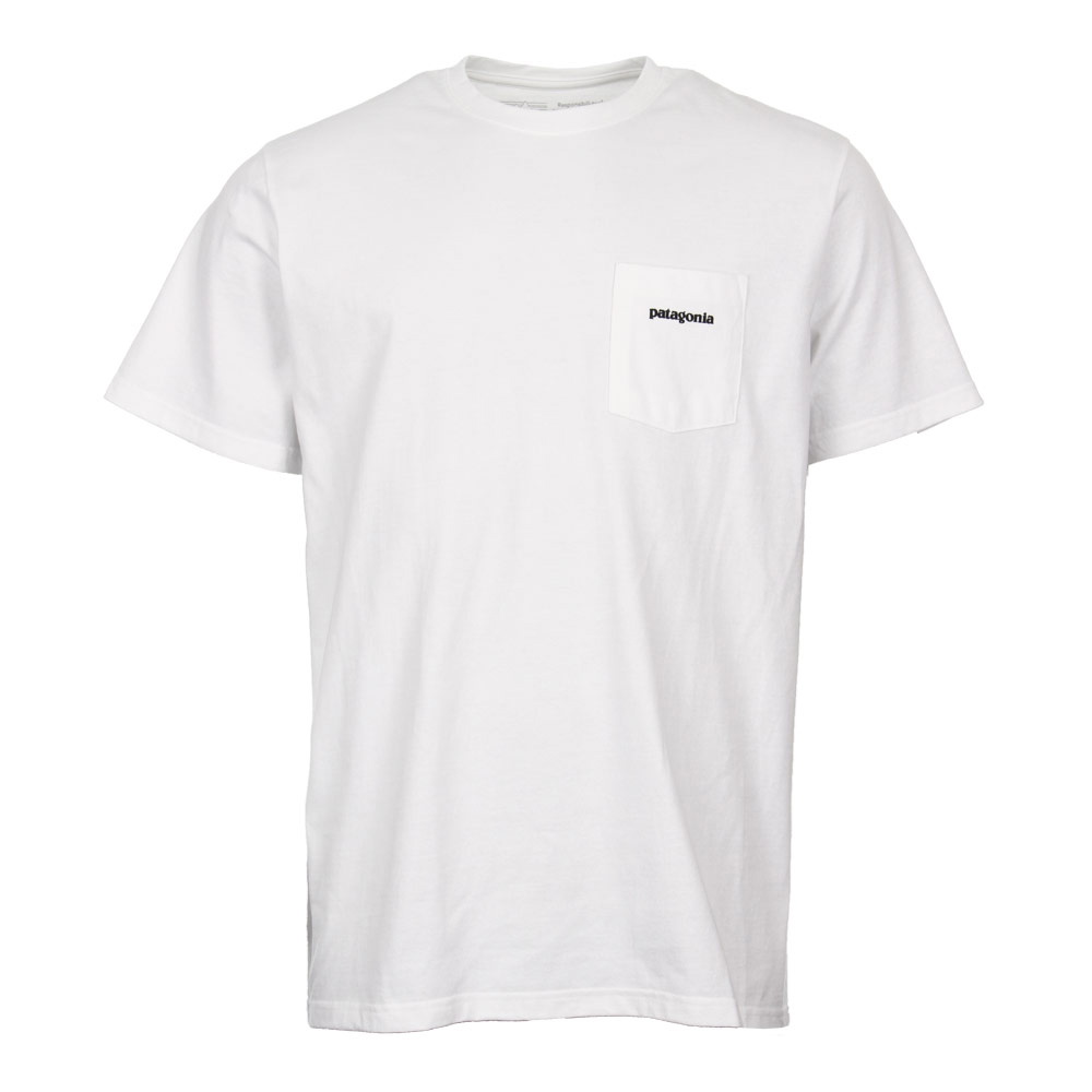 Logo Pocket T-Shirt - White