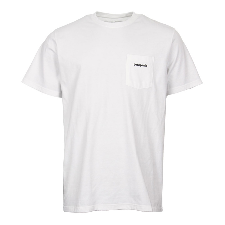 Photo: Logo Pocket T-Shirt - White