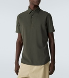 Loro Piana Brenna cotton piqué polo shirt