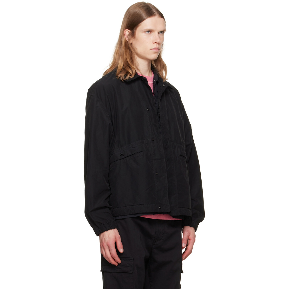 Stone Island Black David Light-TC Jacket