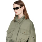 Givenchy Gold Square Sunglasses