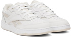 Reebok Classics White & Beige BB 4000 II Sneakers