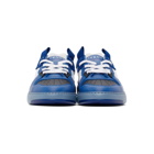 Givenchy Blue Three-Toned Wing Low Sneakers