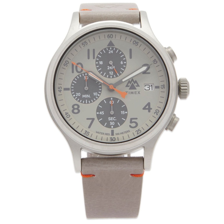 Photo: Timex Expedition North Sierra Chronograph 42mm Watch in Grey 