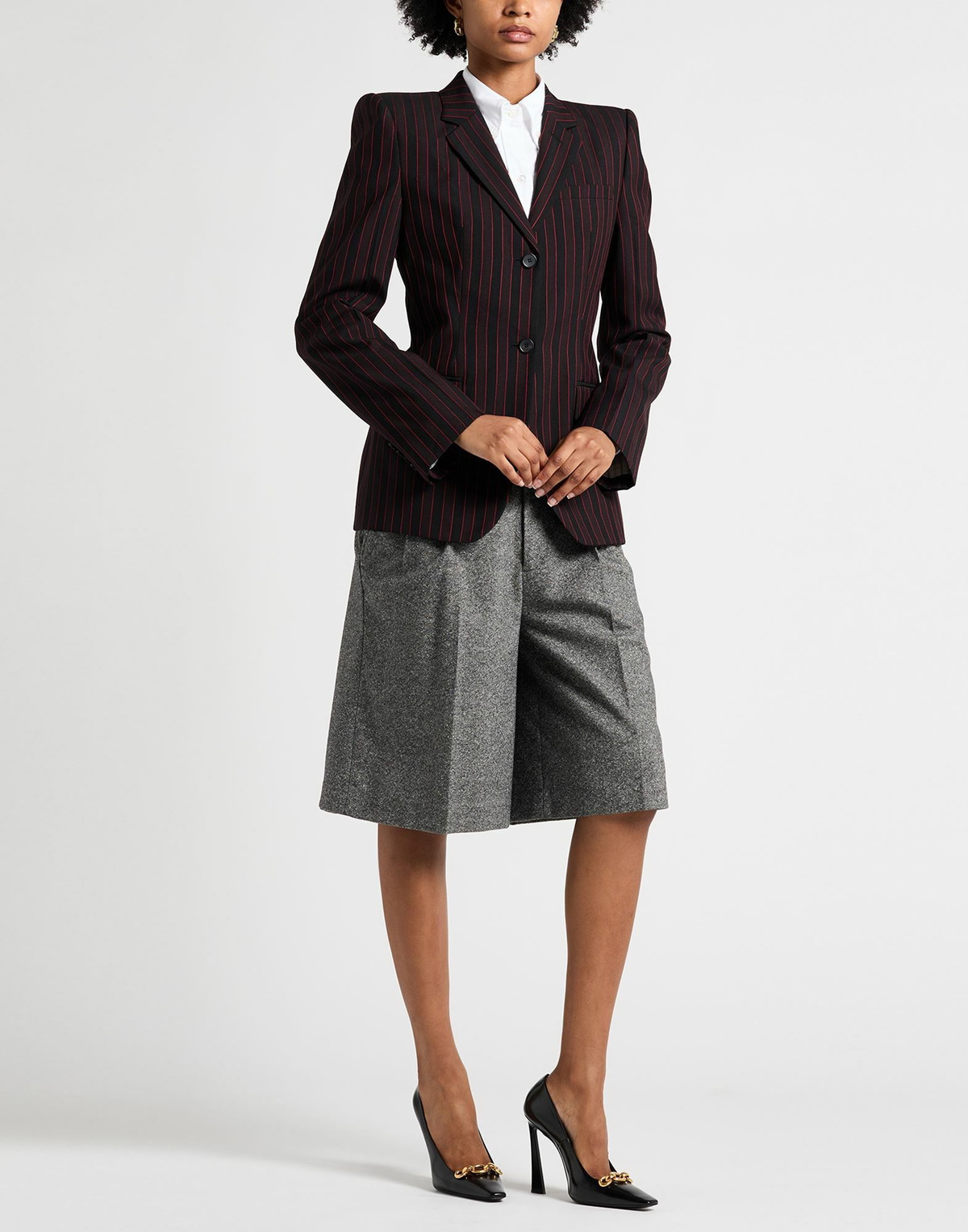 Mcqueen Womens Blazer Chocolate in Brown