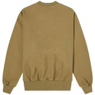 Aries Men's Premium Temple Crew Sweat in Olive