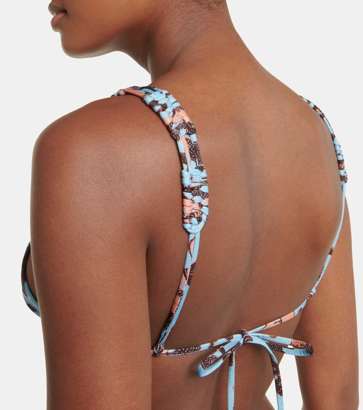 Ulla Johnson Catalina floral bikini top
