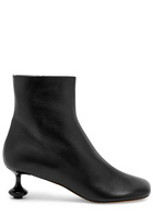 Loewe Toy 45 Leather Ankle Boots Black