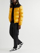 Moncler - Peuplier Logo-Appliquéd Quilted Shell and Ripstop Down Hooded Jacket - Yellow