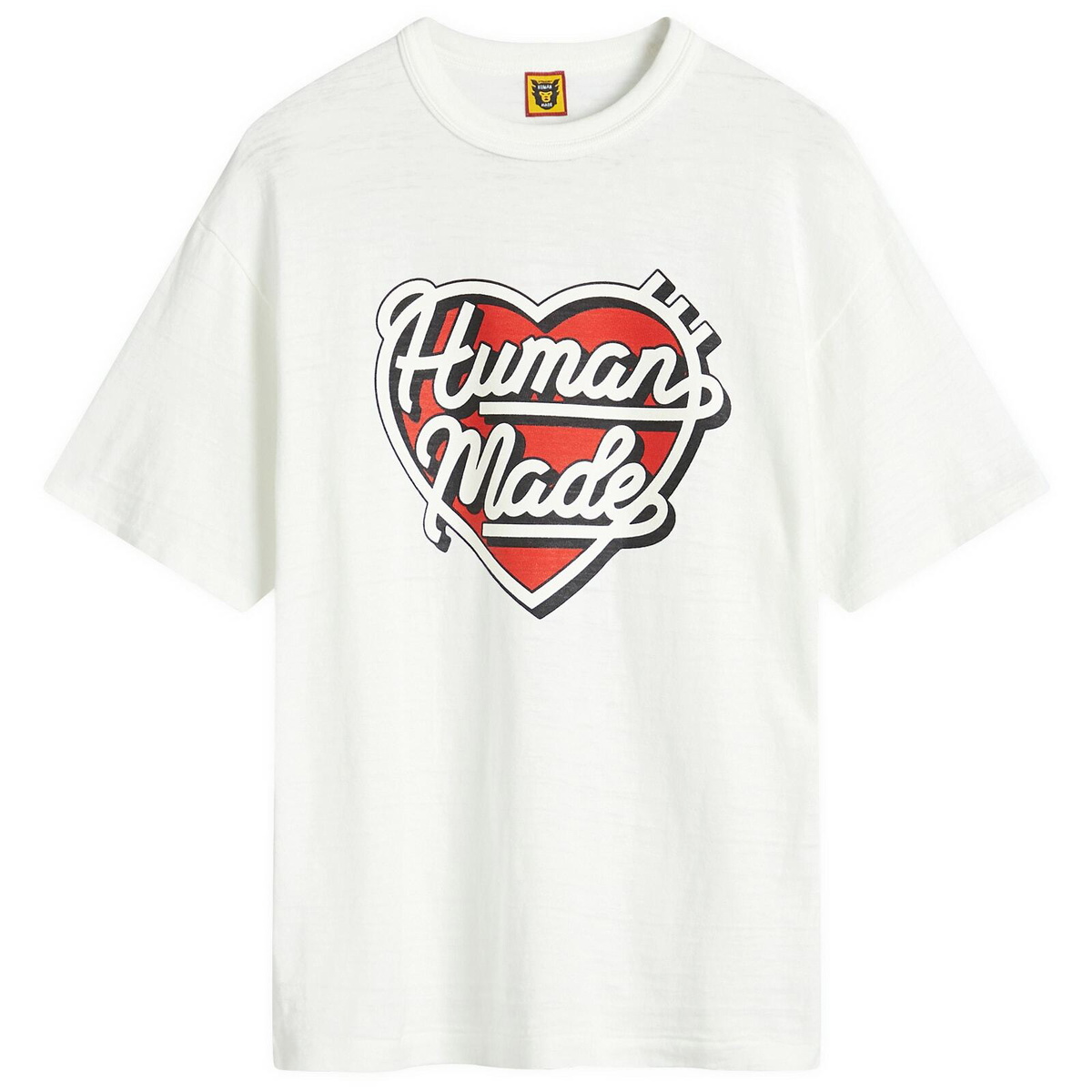 HUMAN MADE Tシャツ ホワイト 期間限定ポイント5倍キャンペーン中!!] 新品 ヒューマンメイド