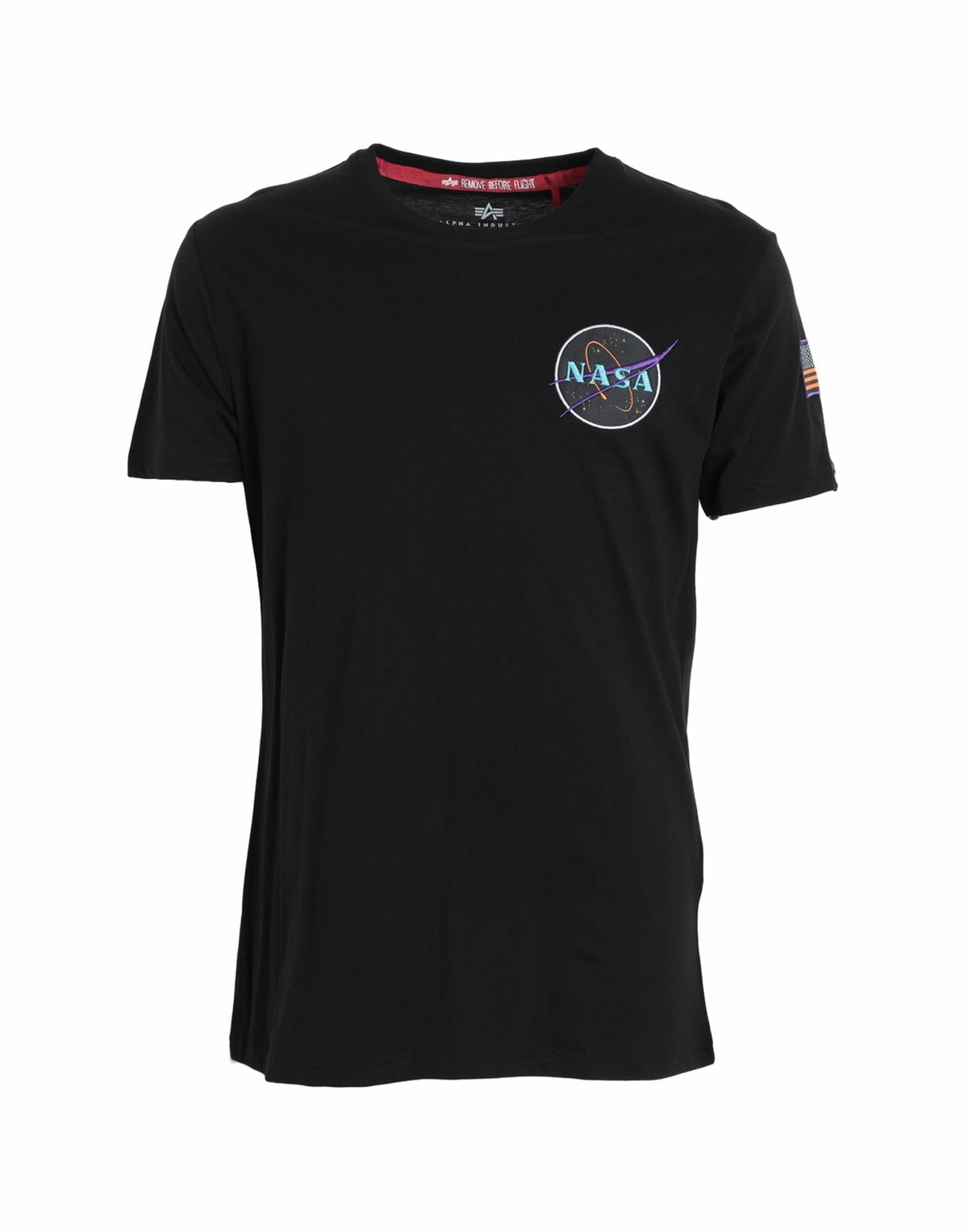 Alpha Industries Mens T-shirt in Black