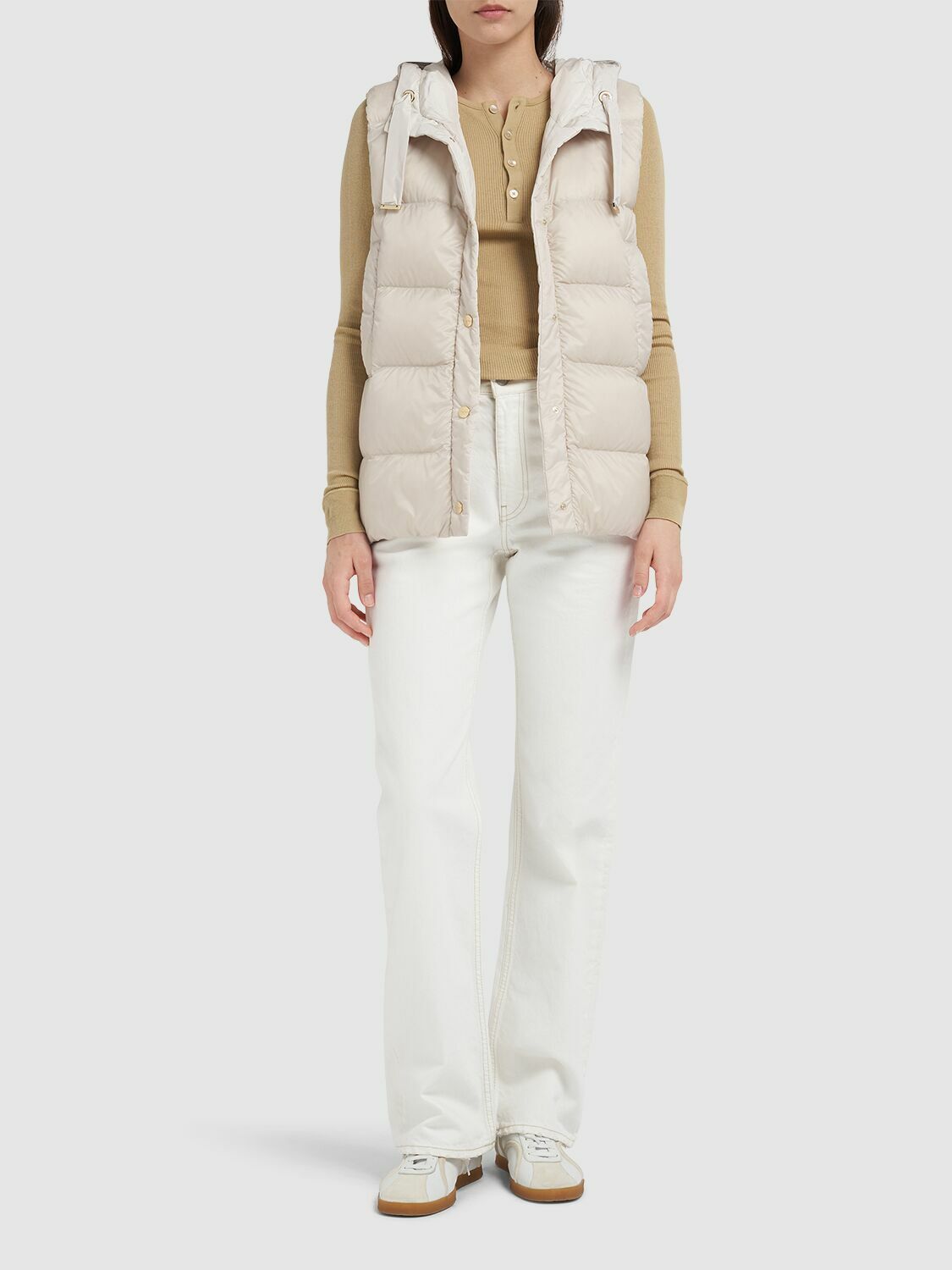 MAX MARA Jsoft Padded Down Vest Max Mara