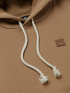 Acne Studios - Fairah Logo-Appliquéd Cotton-Jersey Hoodie - Brown