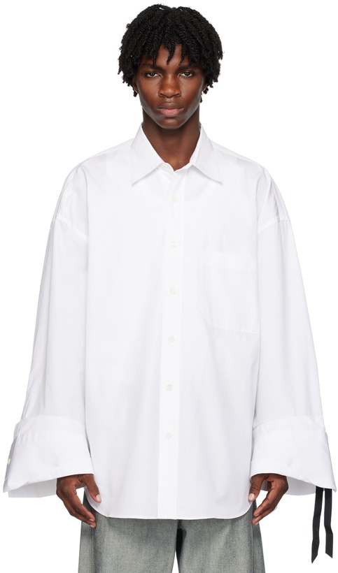 Photo: Marina Yee White Maxi Shirt