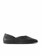 Stòffa - Full-Grain Leather Loafers - Black