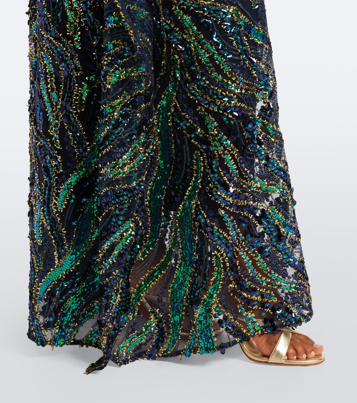 Taller Marmo Firefly sequined kaftan