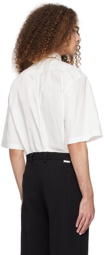 Acne Studios White Button-Up Shirt