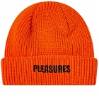 Pleasures Men's Everyday Beanie in Orange