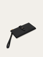 Ferragamo Mens Gancini document holder in Black