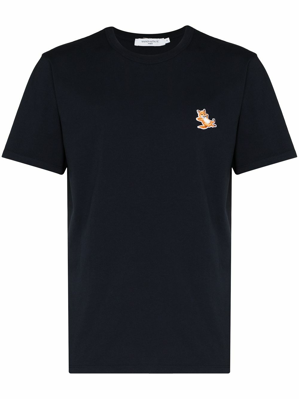 MAISON KITSUNE' - Chillax Fox Logo Cotton T-shirt Maison Kitsune