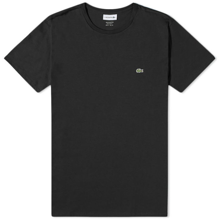 Photo: Lacoste Men's Classic Fit T-Shirt in Black