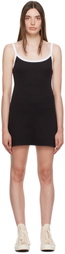 Saturdays NYC Black Naiomi Minidress
