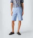 Etro Paisley cotton Bermuda shorts