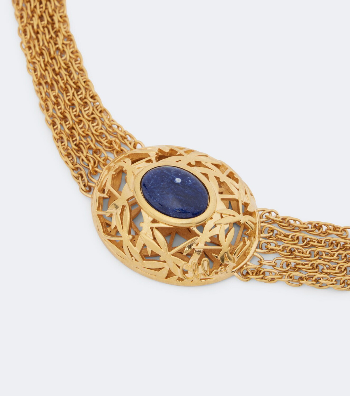 Chloé Pendant necklace with gemstone