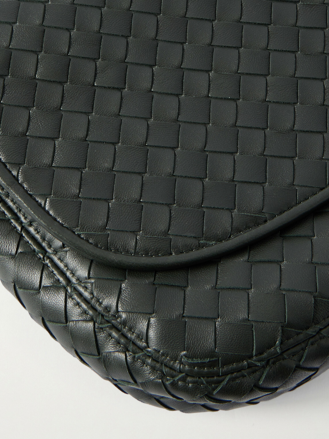 Bottega Veneta - Intrecciato Leather Messenger Bag