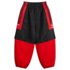 Adidas x Willy Chavarria Gomez Zip Off Pant in Black/Red