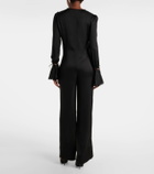 Saint Laurent Silk jumpsuit