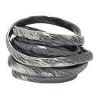Chin Teo Silver Cage Scarred Ring