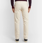 Loro Piana - Slim-Fit Rain System Denim Jeans - Neutrals