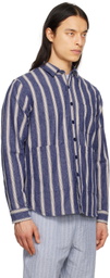 ASPESI Blue Camicia Shirt