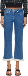 Sandy Liang Blue Moni Jeans