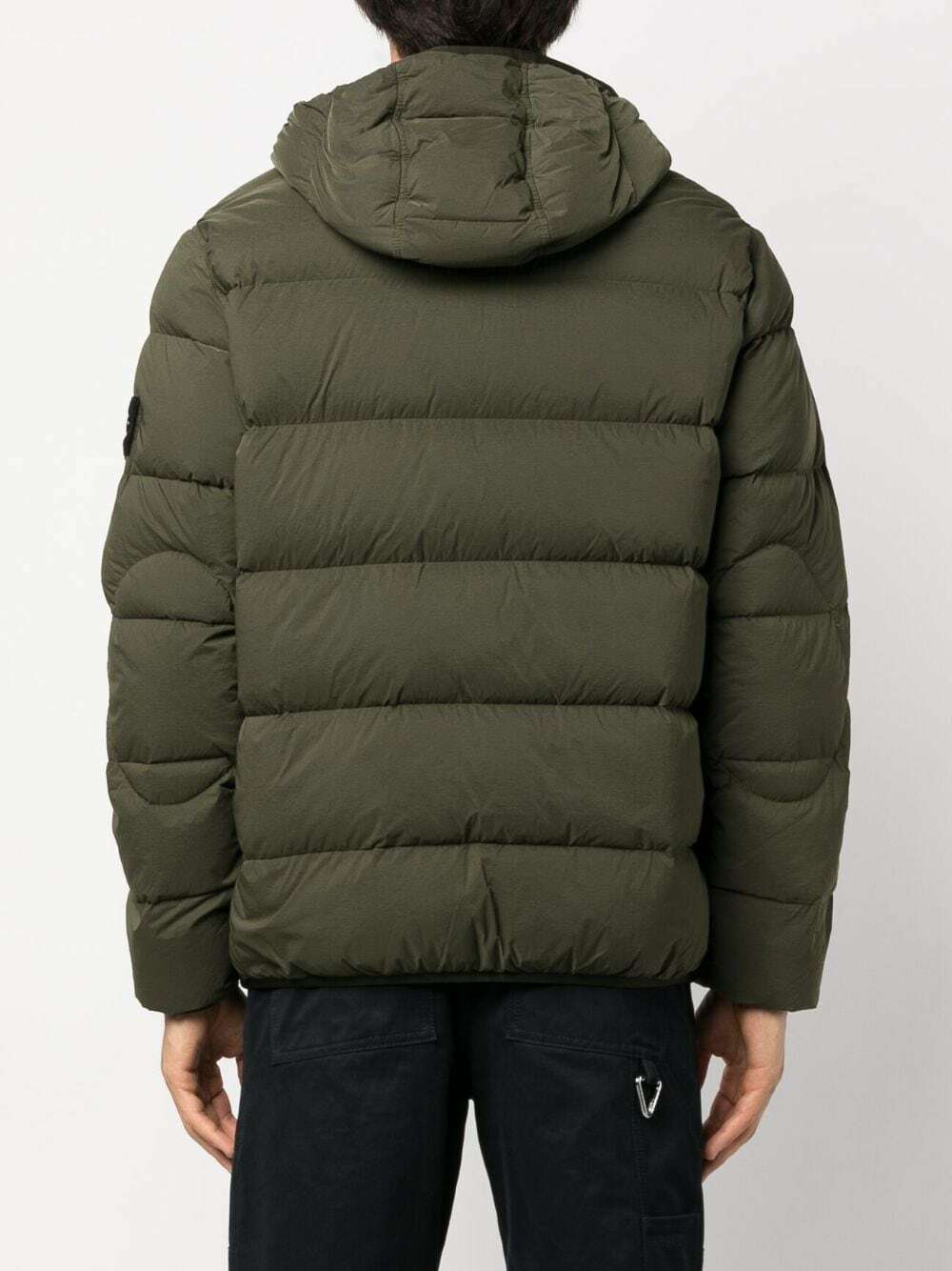 STONE ISLAND - Nylon Down Jacket Stone Island