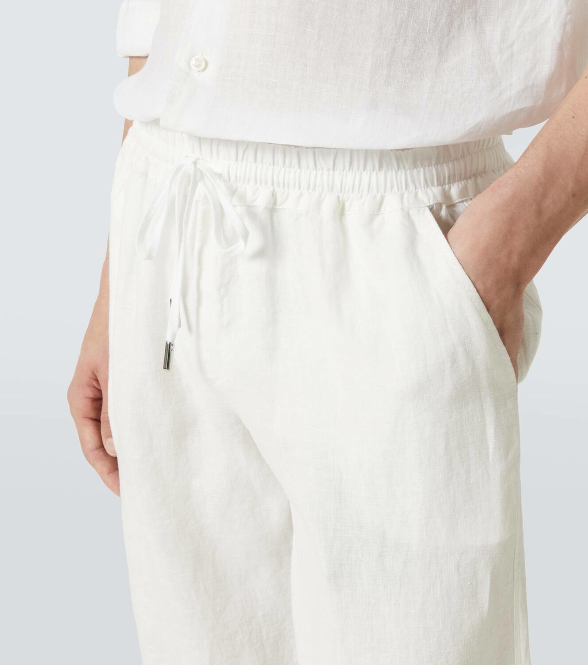 Thom Sweeney Linen straight pants