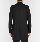 Saint Laurent - Chesterfield Slim-Fit Wool-Twill Coat - Black