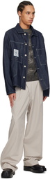 C.P. Company Indigo 3/1 Denim Chore Jacket