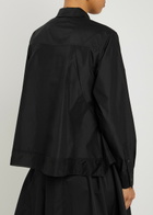 3.1 Phillip Lim Asymmetric Cotton-blend Shirt Black