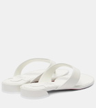Christian Louboutin Sweet Janetonga leather thong sandals