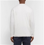 Massimo Alba - Cotton and Cashmere-Blend Henley T-Shirt - White