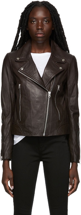 Photo: rag & bone Brown Mack Leather Jacket
