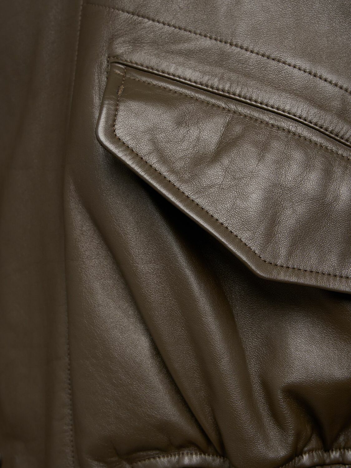 LEMAIRE Soft Nappa Leather Jacket Lemaire