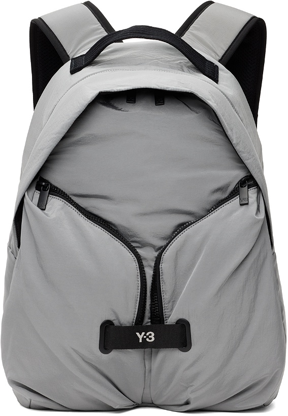 Photo: Y-3 Gray Tech Backpack